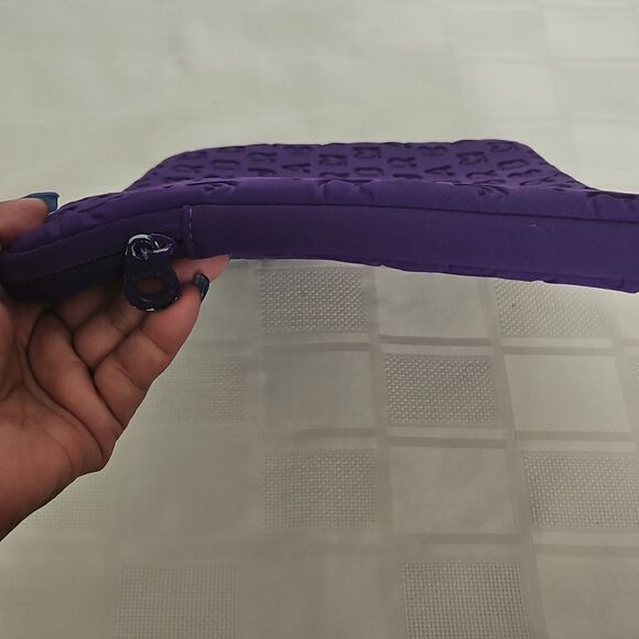 HOST PICK Marc Jacobs Purple Embossed Laptop Sleeve - Picture 15 of 16